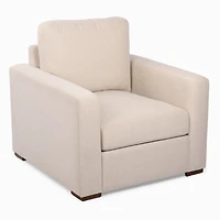 Brooks Sand Upholstered Armchair