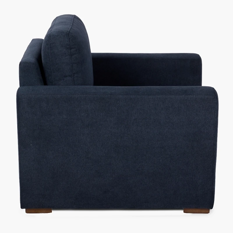 Brooks Blue Upholstered Armchair