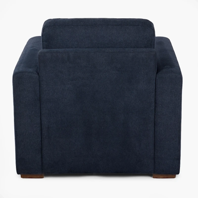 Brooks Blue Upholstered Armchair