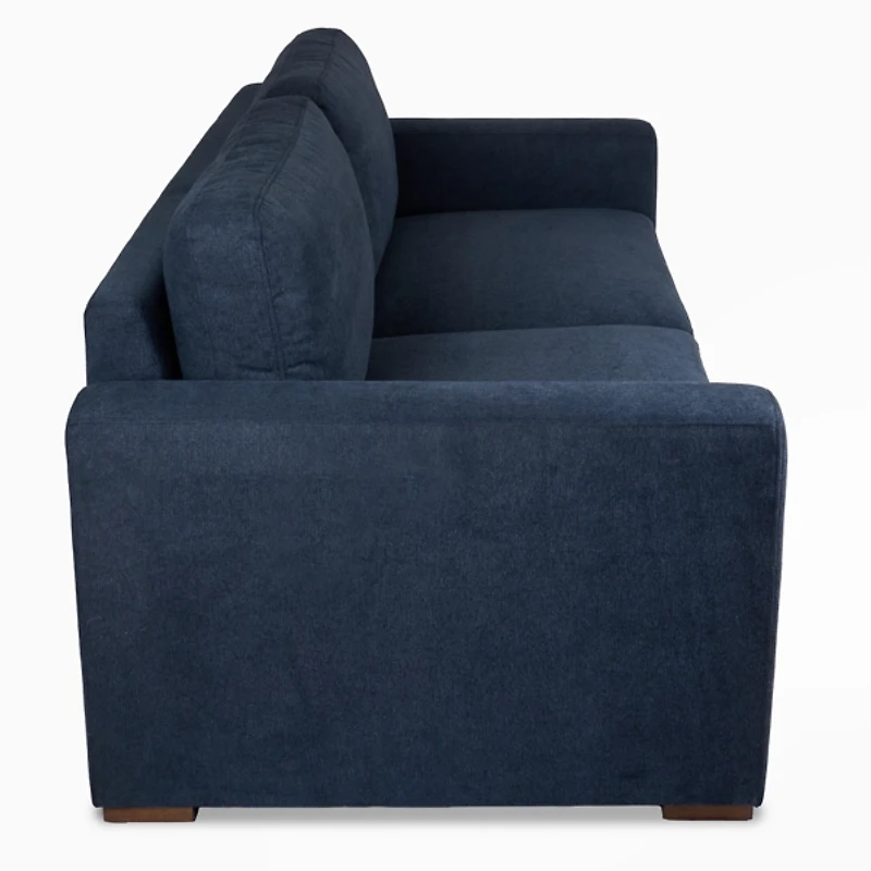 Brooks Blue Upholstered Sofa