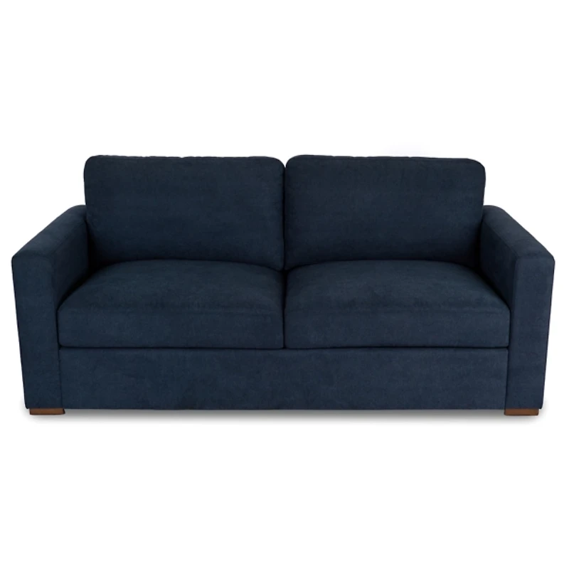 Brooks Blue Upholstered Sofa
