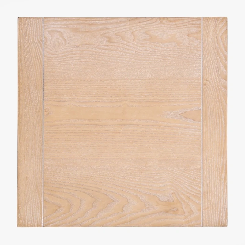 Duncan Natural Whitewash Wood End Table