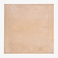 Duncan Natural Whitewash Wood End Table