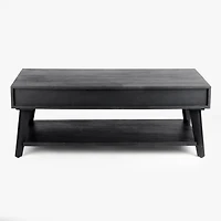 Black Cane Coffee Table