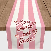 More Amore Per Favore Table Runner, 72 in.