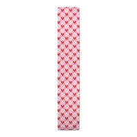 Checkered Heart Table Runner, 72 in.