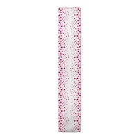 Dainty Heart Border Table Runner, 72 in.