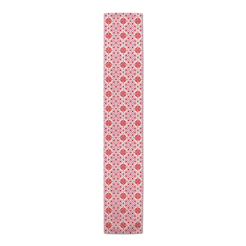 Valentine Medallion Heart Table Runner, 72 in.