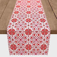 Valentine Medallion Heart Table Runner, 90 in.