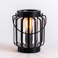 Black Edison Bulb Lantern Wax Warmer