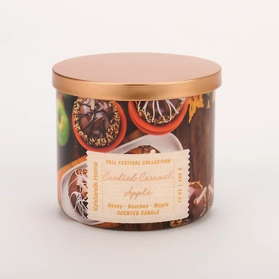 Candied Caramel Apple 3-Wick Jar Candle