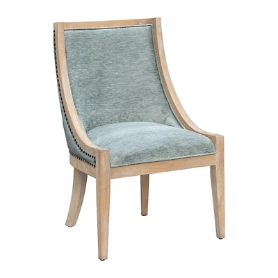Soft Green Upholstered Elmcrest Dining Chair