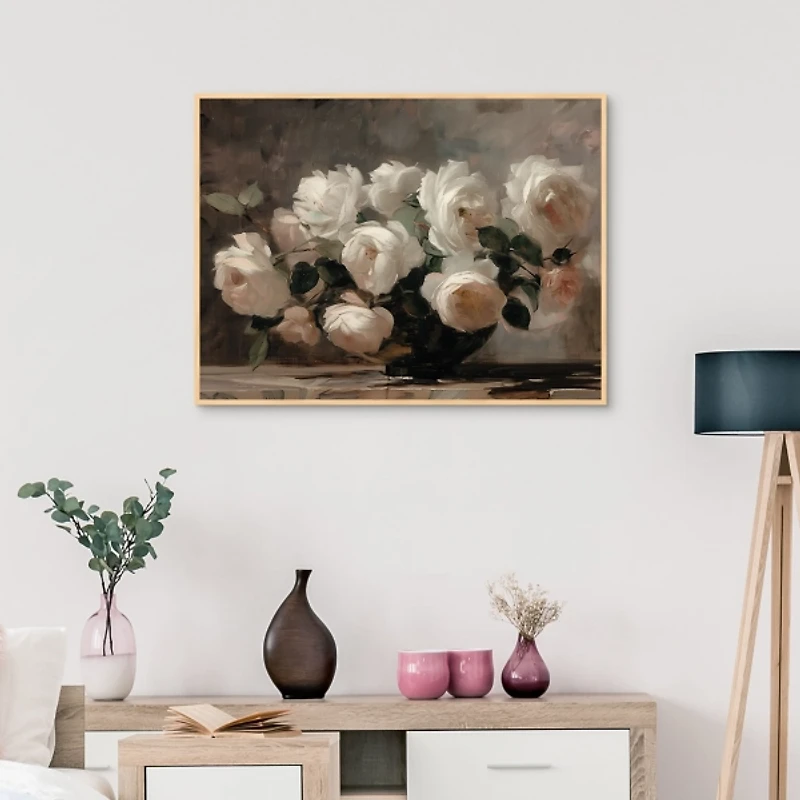 Open to the Light Framed Canvas Art Print