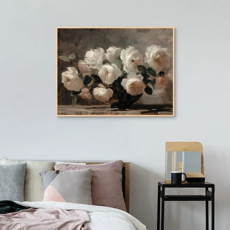 Open to the Light Framed Canvas Art Print