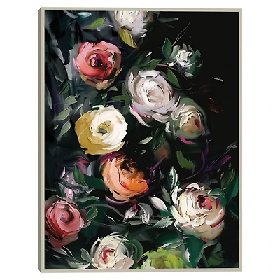 Rosarium Framed Canvas Art Print