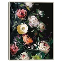 Rosarium Framed Canvas Art Print