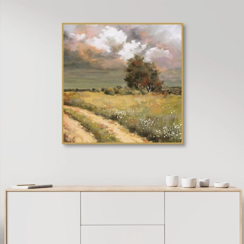 Paintbox Skies Framed Art Print
