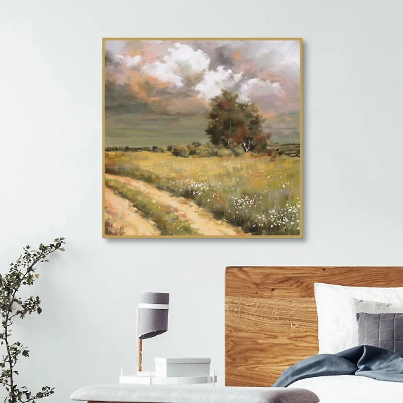 Paintbox Skies Framed Art Print