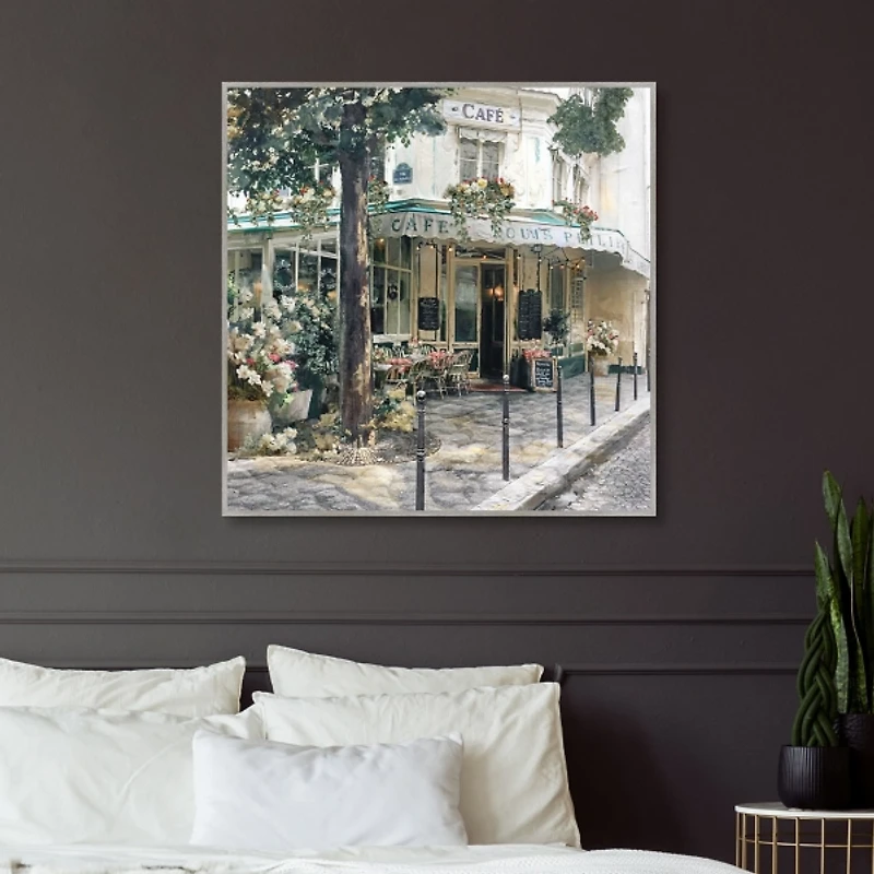 Rendezvous Cafe Framed Art Print