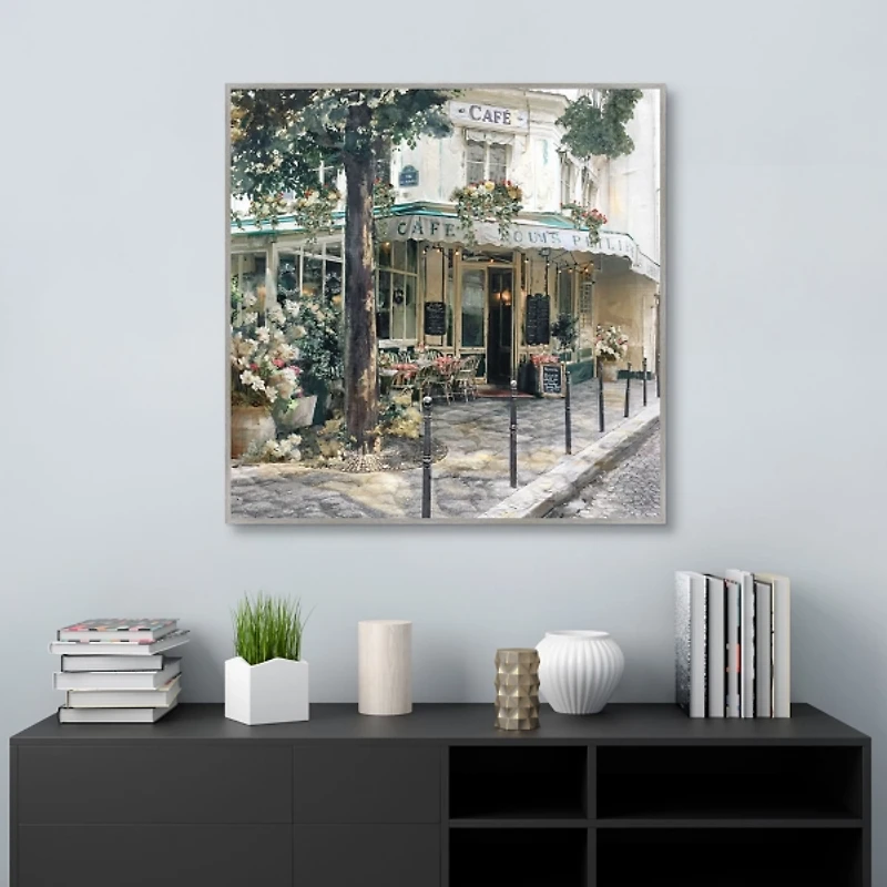 Rendezvous Cafe Framed Art Print