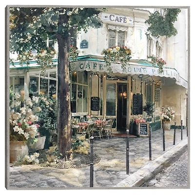 Rendezvous Cafe Framed Art Print