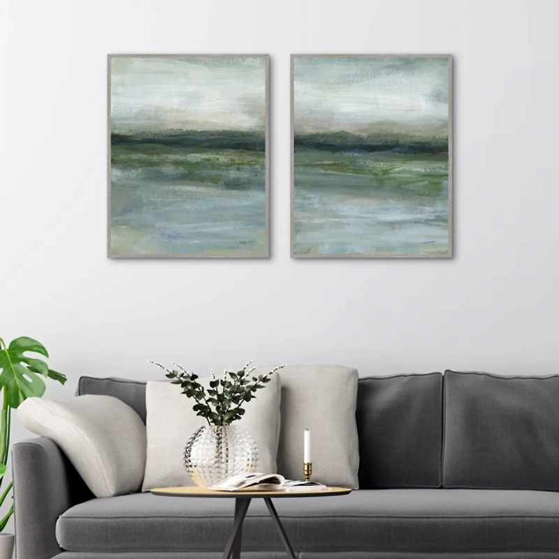 Time Lapse Framed Art Prints, Set of 2