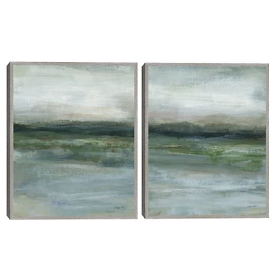 Time Lapse Framed Art Prints, Set of 2