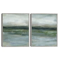 Time Lapse Framed Art Prints, Set of 2