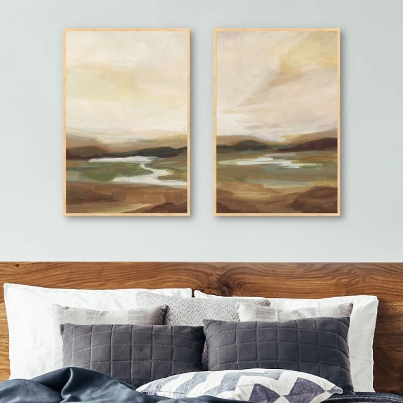 Chestnut Springs Framed Art Prints, Set of 2