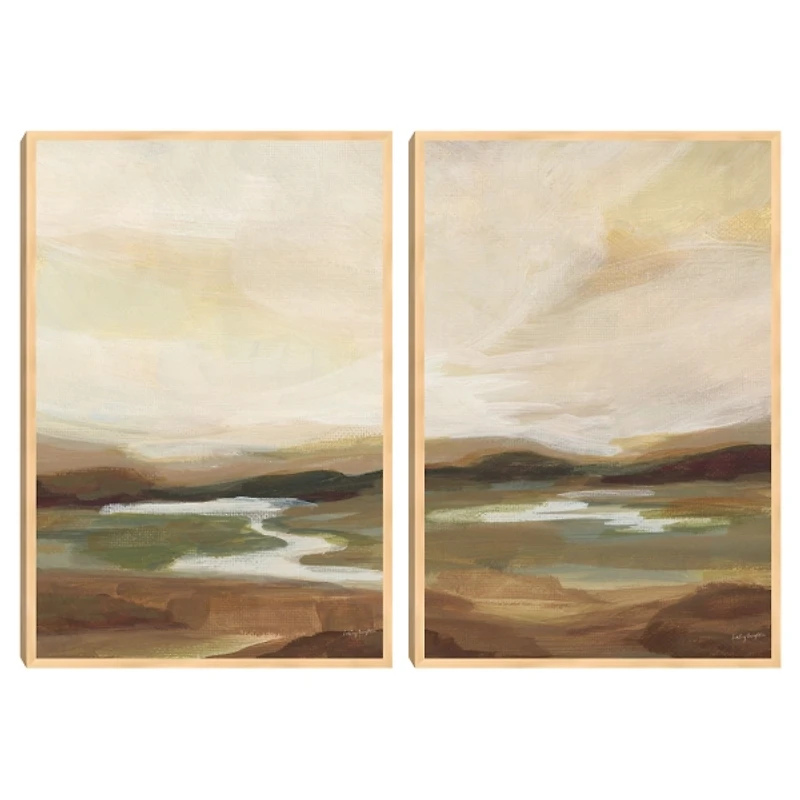 Chestnut Springs Framed Art Prints, Set of 2