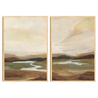 Chestnut Springs Framed Art Prints, Set of 2