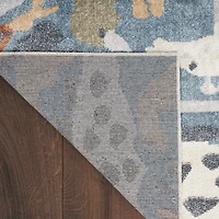 Safari Animals Kids Washable Area Rug, 7x10