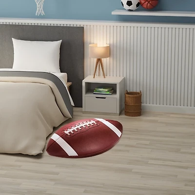 Football Kids Washable Area Rug, 4x5