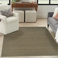 Solid Washable Area Rug