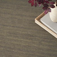 Solid Washable Area Rug