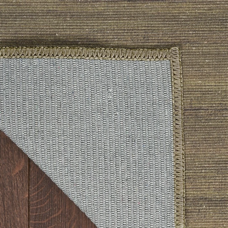 Solid Washable Area Rug