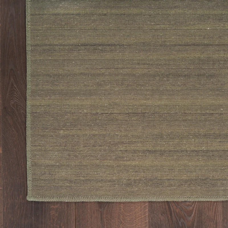 Solid Washable Area Rug