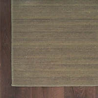 Solid Washable Area Rug