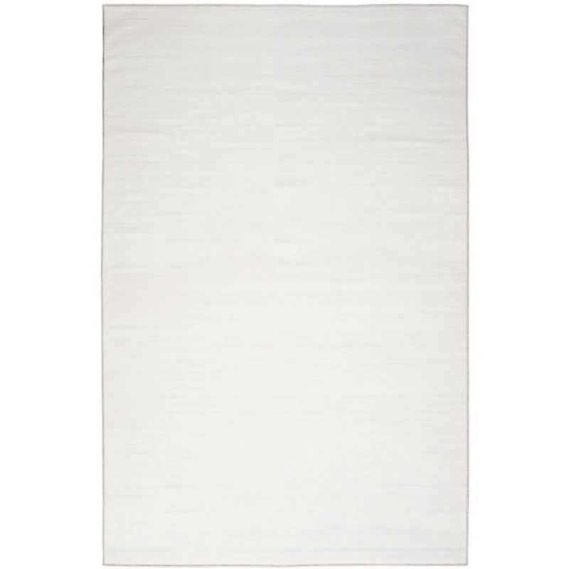 Solid Gray Washable Area Rug