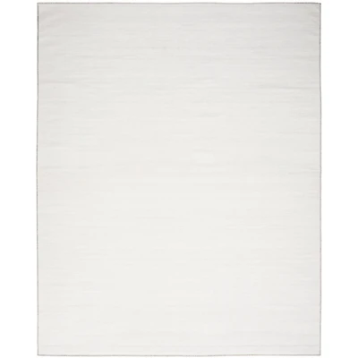 Solid Gray Washable Area Rug, 8x10