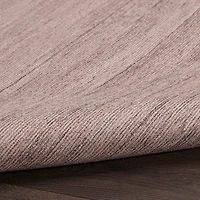 Solid Natural Washable Area Rug, 8x10