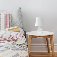 Iridescent Glitter Unicorn Kids Table Lamp