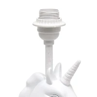 Iridescent Glitter Unicorn Kids Table Lamp