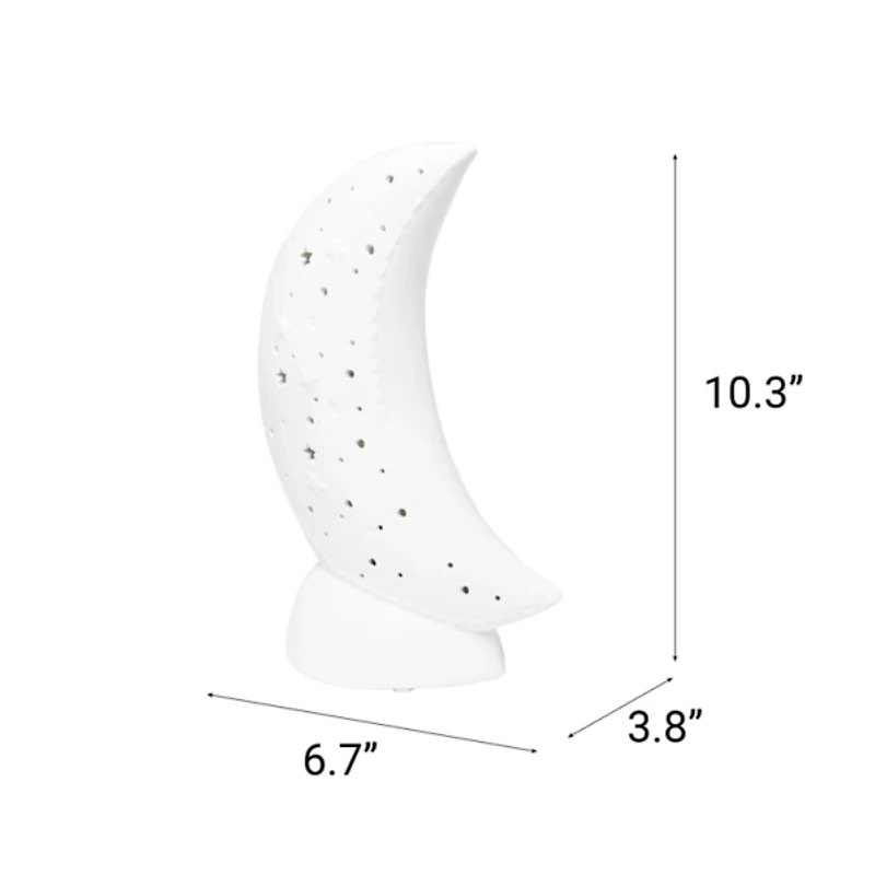 Crescent Moon Kids Tabletop Night Light