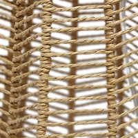 Natural Rattan Wicker Floor Lamp