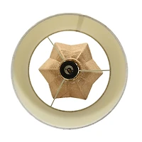 Natural Rattan Wicker Floor Lamp