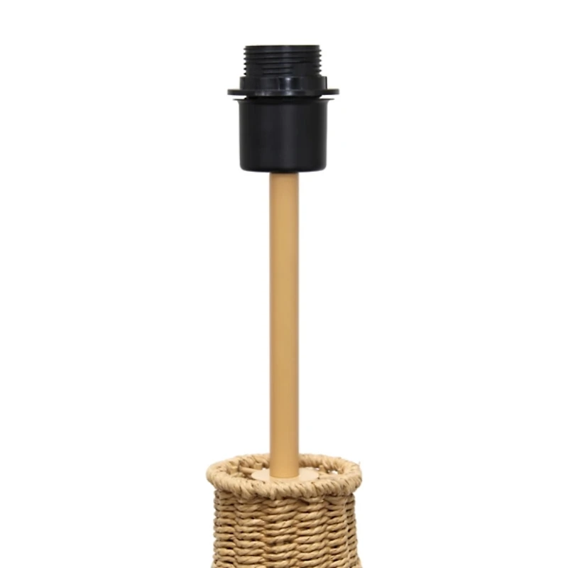 Natural Rattan Wicker Floor Lamp