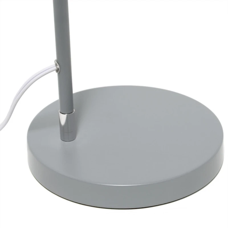 Metal Wavy Wire Cage Floor Lamp