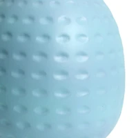 Blue Dimpled Ceramic Petite Table Lamp