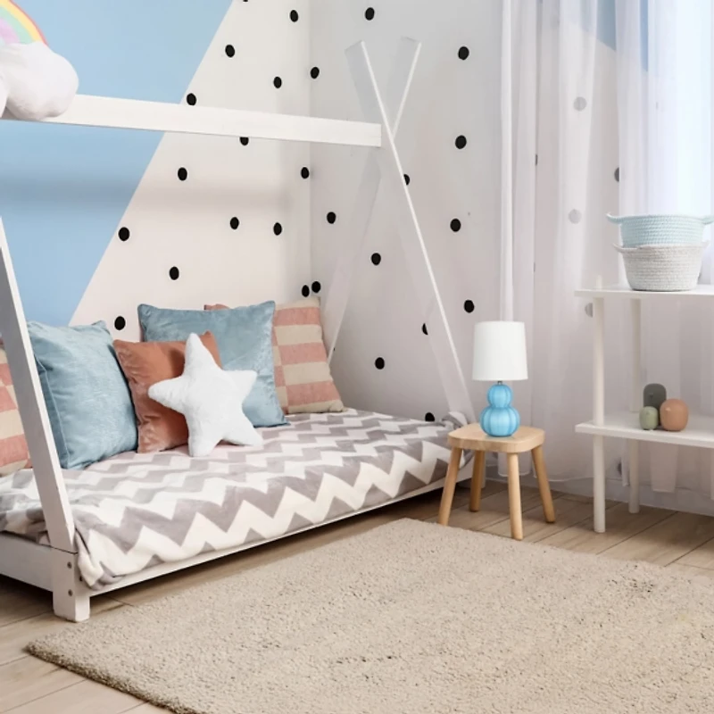 Ceramic Stacked Gourd Petite Table Lamp